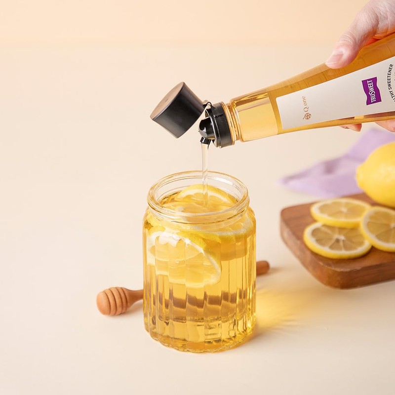 Q.one Trusweet Allulose Syrup 700g (24.69oz) – Zero Calorie Sweetener,