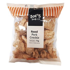 J.C.'S QUALITY FOODS Roast Pork Crackle, 75 Grams