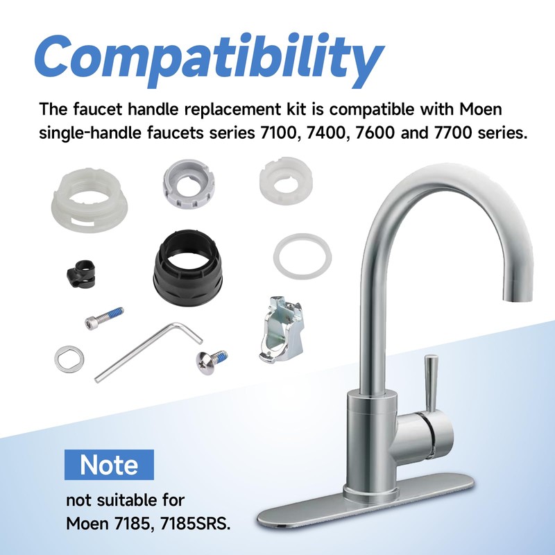 Kitchen Faucet Repair Kit, 93980 Handle Mechanism Kit Replacement Parts
