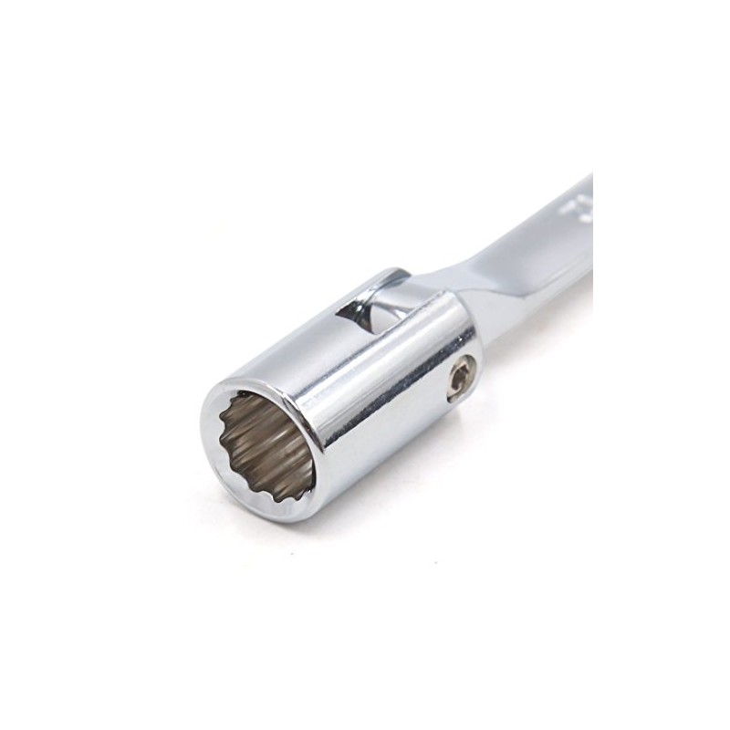 uxcell 12mm Swivel Head Combination Socket Spanner Wrench Auto Car