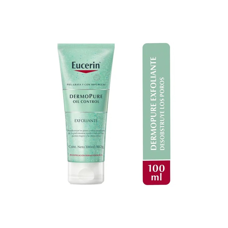 Exfoliante Facial Eucerin Dermopure Oil Control 100 Ml