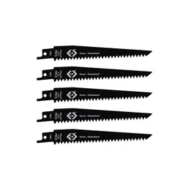 Reciprocating Saw Blades x 5, 6 tpi