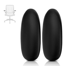 SINOLUXE Arm Pads Caps Replacement for Humanscale Diffrient World Office Chair, only Compatible with Height Adjustable Arms