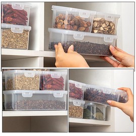 Bread Storage Box Bread Keeper Sandwich Buns Plastic Food Container Fridge Organizer Plastic Bread Holder Airtight Bread Storage Container Tea Containers Pp Grain Storage Pickle