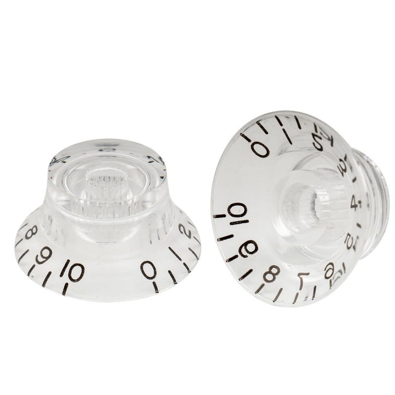 Musiclily Pro Metric Coarse 18-Spline Top Hat Bell Knobs Tone