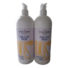Pack 2 Pza. Fresca Pie Árnica Stanhome 930 Ml Árnica