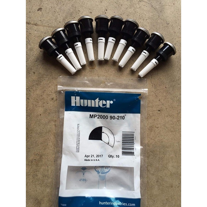 Sprinkler 10 Pack Hunter MP Rotator MP2000 210-270 13'-21 Nozzles