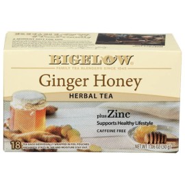 Bigelow Tea Ging Honey Plus Zinc 1.06OZ