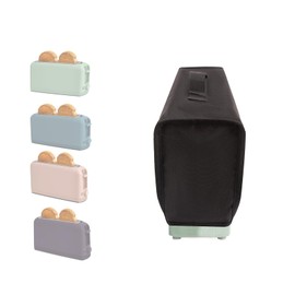 Cover for Bella 2 Slice Slim Toaster,Heat-Resistant Dustproof Waterproof Kitchen Heavy Protection Appliances Case Covers with Handle,for Bella 2 Slice Slim Toaster,Women/Mother's Day Gift(Black)