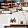 Digital Picture Frame, 10.1'' Frameo Digital Frame Wifi, 32GB Memory,