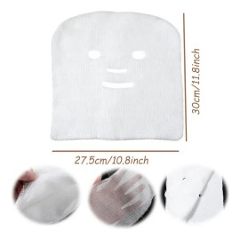 Mascarilla Gasa Algodón Faciales Cuidado Piel 100pza