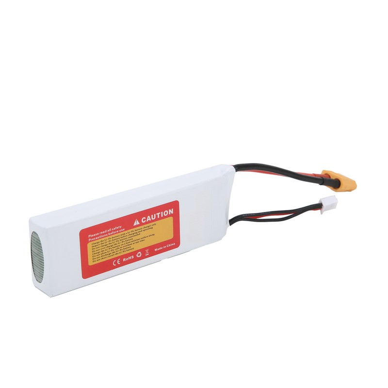 7.4V 2200mAh 2S 45C Lipo Battery Pack with XT60 Plug