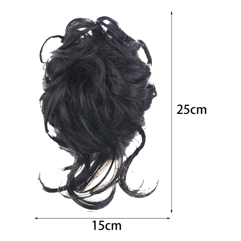 Pelo Desordenado Círculo Barba Larga Bolas Cabeza Pelo