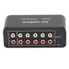 Bi Directional Audio Switcher High Fidelity 5 Way Audio Switch