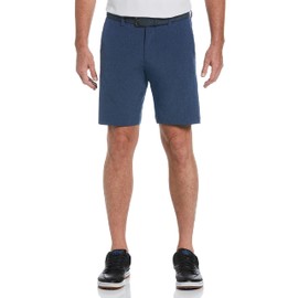 Callaway Swing Tech Heather Ergo - Pantalones Cortos de Golf para Hombre, Jaspeado (Peacoat Heather), 36
