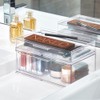 The Home Edit by iDesign Clear Recycled Plastic Organiser Bin