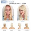 SEGOHAIR Hair Toppers for Women Real Human Hair With Bangs,