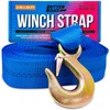 Better Boat Heavy Duty Trailer Winch Strap Replacement with Zinc