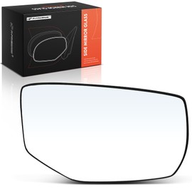 A-Premium Right Passenger Side Non-Heated Mirror Glass with Backing Plate - Compatible with Honda Accord 2013 2014 2015 2016 2017 - Exterior Side View Convex Mirror