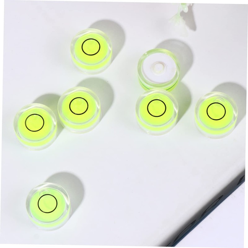 Angoily Bubble Levels for 16pcs 15x8mm Circular Bubble Level Universal