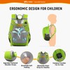 SKYSPER Children's Backpack 10L Hiking Backpack with Chest Strap Boys