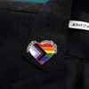 TISCH Pack of 2 Pride Pin Gay Pride Inspirational Quotes