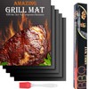 BBQ Grill Mat Set of (5+1), Non Stick Baking Mats,