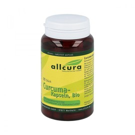 Allcura Organic Turmeric Capsules Pack of 90