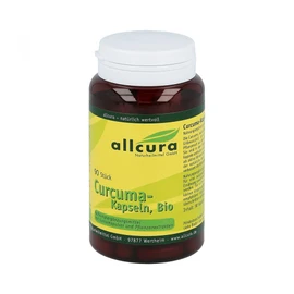 Allcura Organic Turmeric Capsules Pack of 90