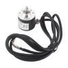 Incremental Rotary Encoder, 600P/R Photoelectric Optical Rotation Encoder 5V-24V 6mm