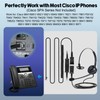 MKJ Telephone Headset for Cisco Phones, Wired Headphones with Microphone