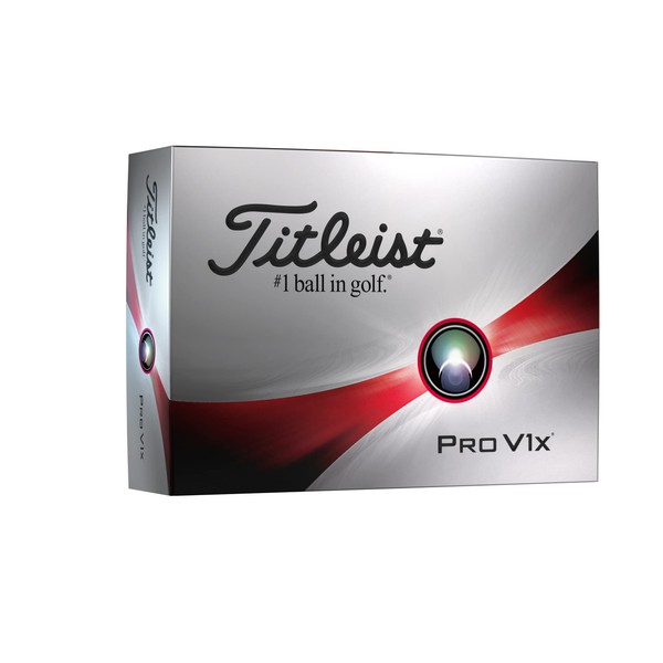 Titleist Pro V1x One Dozen White Golf Balls