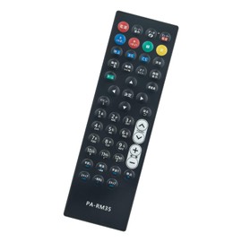 PerFascin Replacement Remote fits for DY-RM35 Panasonic Viera TV fts for UN-15TD10 UN-15TD8 UN-15CTD8 UN-19Z1 UN-15TD7 UN-15TD6 UN-15TD6 UN-15CTD10 UN-15TD9 UN-15TD9 5CTD9 etc