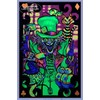 Alice in Wonderland Mad Hatter Collage Laminated Blacklight Poster -