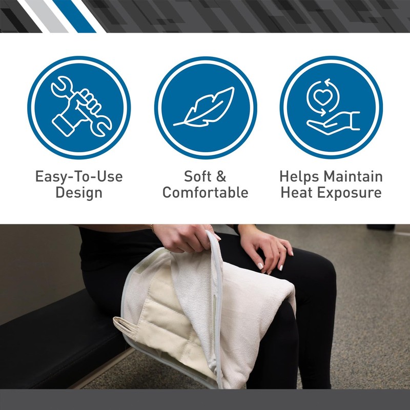 BodyMed Pro-Temp Terry Cloth Cover, 18.5 in. x 49 in.