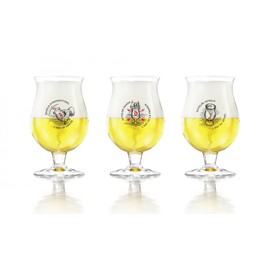 Duvel Belgian Beer Chalice Glass New 2019 Style
