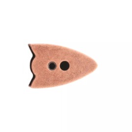 Stecksstore Dual Cactus Belt Buckle Tip Antique Copper Plate 3/4" 3426-10