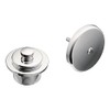 Moen Chrome Push-N-Lock Metal Tub and Shower Drain Kit and