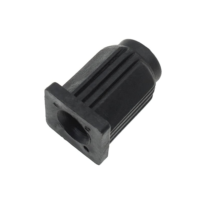 GWYAN 12 Pcs Square Caster Socket Sleeve Plastic Caster Stem