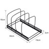 Toplife Bakeware Organiser Rack for Kitchen Cupboard or Pantry, with