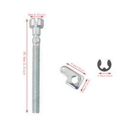 DGBRSM 2Sets Tensioner Adjuster Screw Kit Chain Adjuster Tensioner Screw 530069611 Chain Tensioner Adjuster Chainsaw Parts