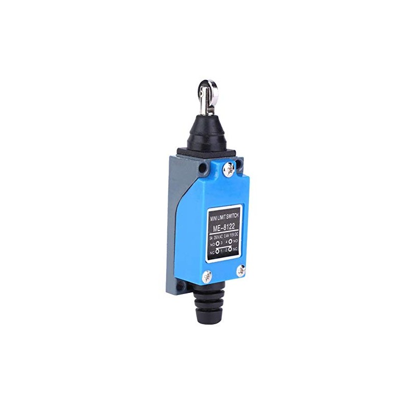 Mini Limit Switch, AC 250V 5A Micro-Adjustable Roller Piston Momentum