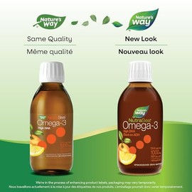 Nature’s Way NutraSea DHA Juicy Citrus 200 mL - Omega‑3 Líquido con DHA para Soporte Neuronal y Salud Cognitiva en Sabor Cítrico