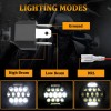 Unbranded For Harley Road King Classic 7" LED Headlight Projector