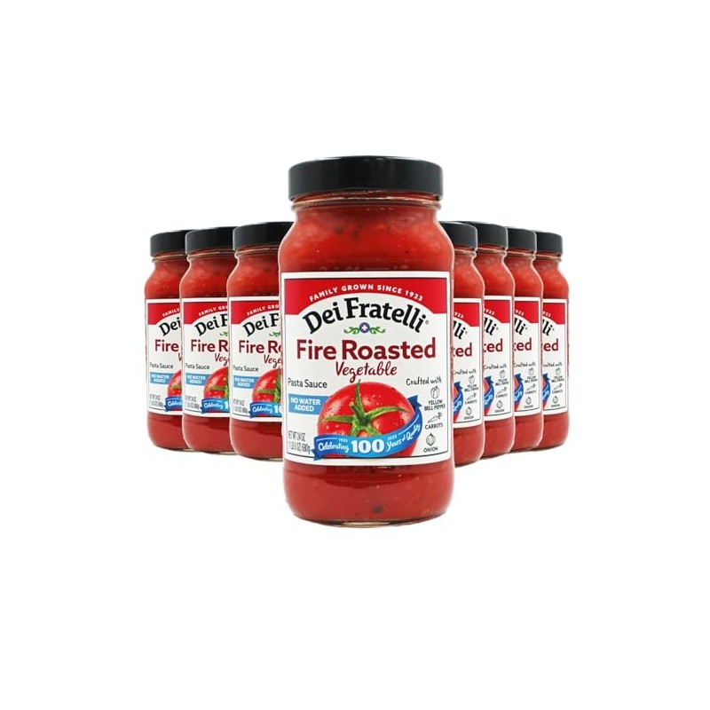 Dei Fratelli Fire Roasted Vegetable Pasta Sauce (24 oz. jars;