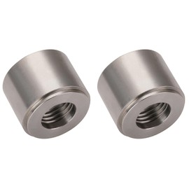 Podavelle 1/4 NPT Female Pipe Thread Stainless Steel Weld On Bung Fitting Adapter 2PCS