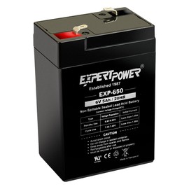 ExpertPower 6V 5Ah SLA Rechargeable Battery