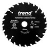 Trend Wood PTFE Circular Saw Blade, 160mm Diameter, 20mm Bore,