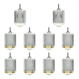 DUTTY Electric motor, 1V-6V DC 130 small motor, 18000 rpm, 10PCS