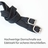 Pferdelinis Spur Straps in Black, Pack of 2 for Spurs,